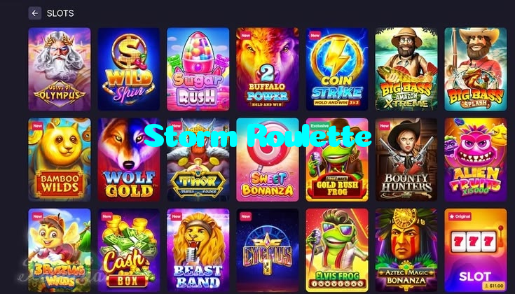 available types of Storm Roulette bet including pre-match live express and system bets